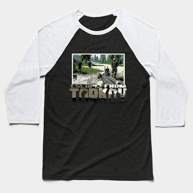 Escape from Tarkov Baseball T-Shirt by AndreyG